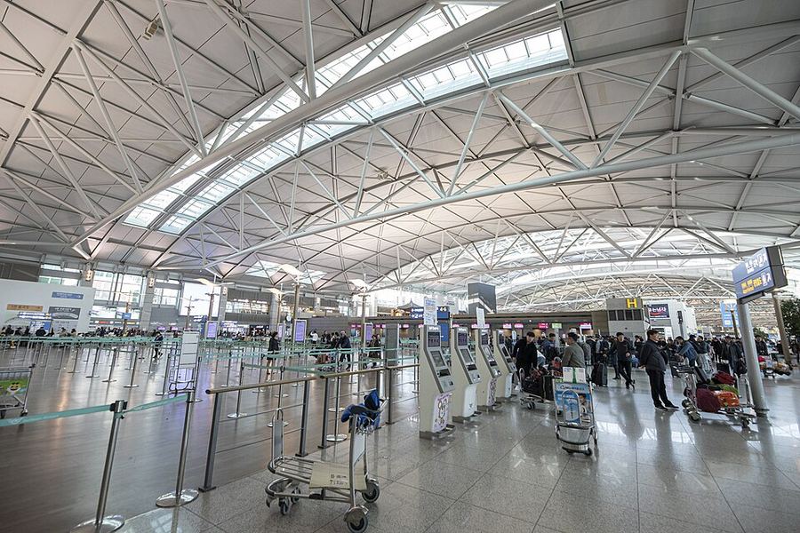仁川機場出境大廳